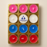 Tealight Soy Wax Scented Candle Set - 12 Nos 3hr burning - Image 2
