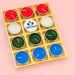 Tealight Soy Wax Scented Candle Set - 12 Nos 3hr burning